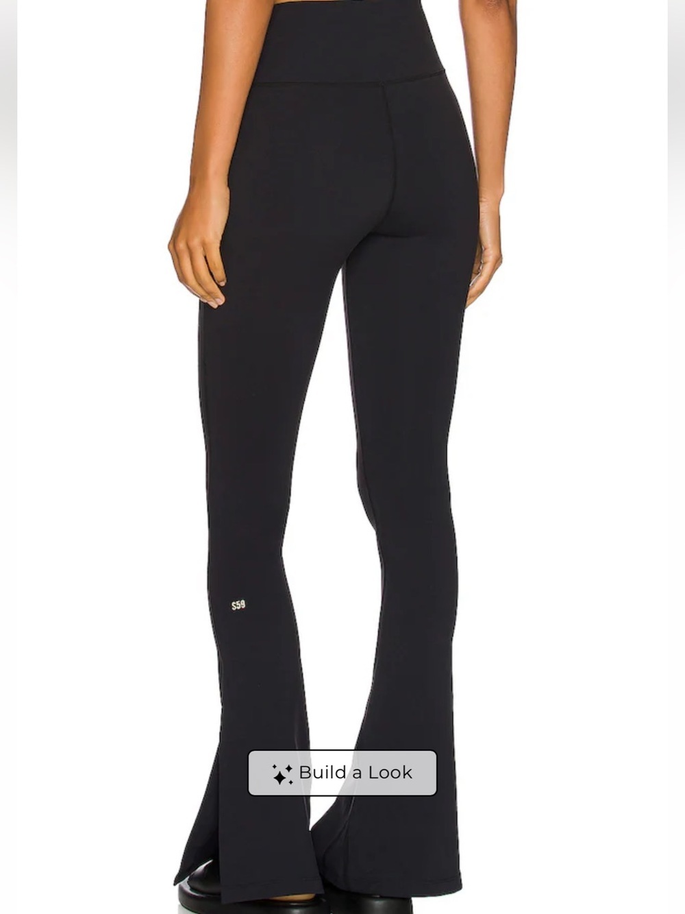 BNWT Splits59 Raquel High Waist Flare leggings W/ Split 30” - Picture 3 of 9